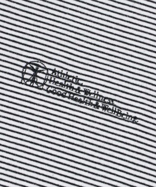 Russell Athletic(ラッセルアスレティック)の「『別注』RUSSELL ATHLETIC×UR BORDER SHORT-SLEEVE TEE(Tシャツ/カットソー・メンズ・ホワイト/ネイビー/ブラック・MEDIUM/LARGE)」の8枚目の写真