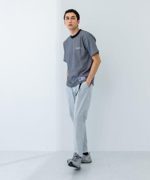Russell Athletic(ラッセルアスレティック)の「『別注』RUSSELL ATHLETIC×UR BORDER SHORT-SLEEVE TEE(Tシャツ/カットソー・メンズ・ホワイト/ネイビー/ブラック・MEDIUM/LARGE)」の14枚目の写真