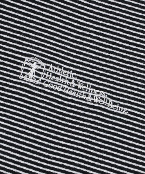 Russell Athletic(ラッセルアスレティック)の「『別注』RUSSELL ATHLETIC×UR BORDER SHORT-SLEEVE TEE(Tシャツ/カットソー・メンズ・ホワイト/ネイビー/ブラック・MEDIUM/LARGE)」の17枚目の写真
