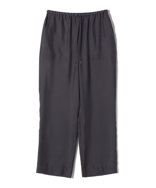 SHIPS(シップス)の「〈手洗い可能〉キュプラ混 ツイル ポケット パンツ(その他パンツ・レディース・ライトカーキ/ダークグレー・36/38)」の12枚目の写真