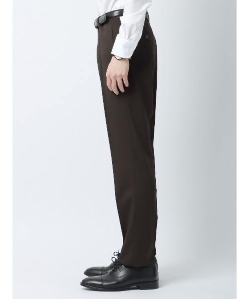 SUIT SQUARE（スーツスクエア）の「最高パンツ テーパードパンツ ウォッシャブル NON IRON ストレッチ 無地 RS07 通年（スラックス・メンズ・グレー系/ネイビー系/ブラウン系/ブラック系・SS/S/M/L/LL/3L/3S）」の19枚目の写真