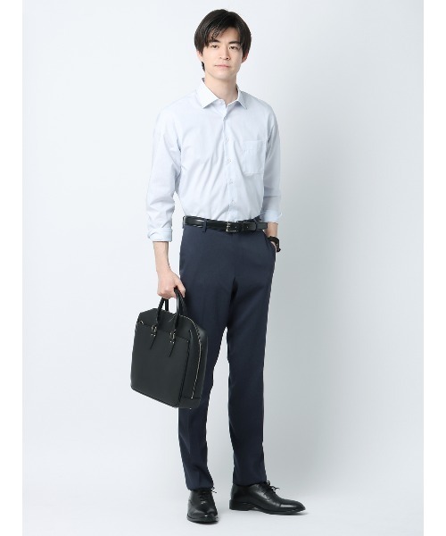 SUIT SQUARE（スーツスクエア）の「最高パンツ テーパードパンツ ウォッシャブル NON IRON ストレッチ 無地 RS07 通年（スラックス・メンズ・グレー系/ネイビー系/ブラウン系/ブラック系・SS/S/M/L/LL/3L/3S）」の7枚目の写真