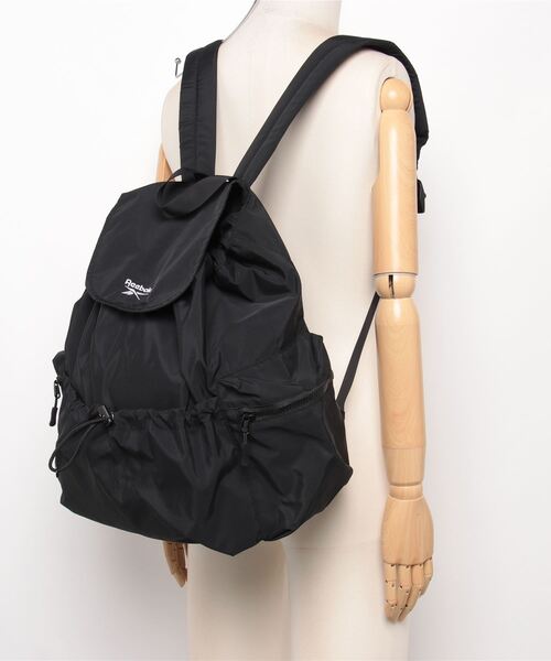 EENK インク ホリー ドローストリング バックパック BLACK セール】【Reebok/リーボック】ドローストリング フラップ
