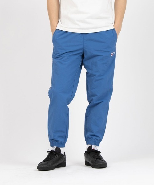 Reebok(リーボック)の「クロス チェック ウーヴン パンツ / RI CROSS CHECK WOVEN PANT(その他パンツ・メンズ・ブルー/ブラック・SMALL/LARGE/MEDIUM/XX-LARGE/X-LARGE)」の1枚目の写真