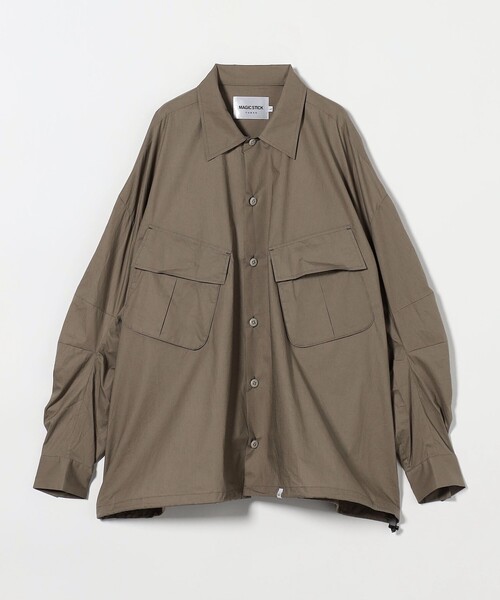 MAGIC STICK(マジックスティック)の「<MAGIC STICK> ライト ウェイト ファティーグ(シャツ/ブラウス・メンズ・グレー/オリーブ・L/M/XL)」の1枚目の写真