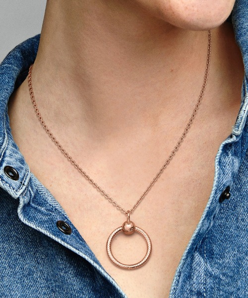 セール】Pandora Moments スモール Oペンダント（ネックレス