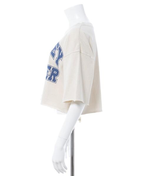 INGNI(イング)の「【WEB限定】リメイクビンテージTシャツ(Tシャツ/カットソー・レディース・モスグリーン系3/アイボリー/チャコールグレー・M)」の21枚目の写真