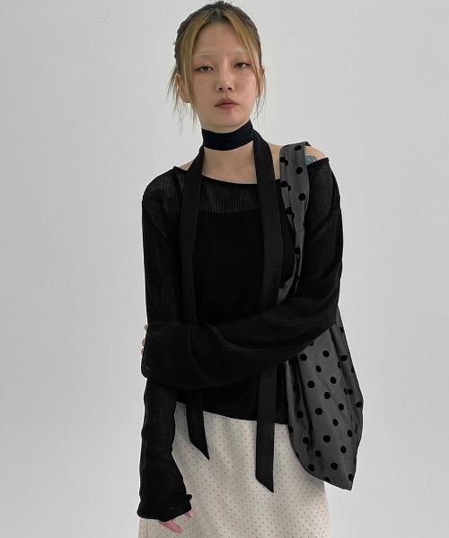 新発売 新商品 セール】[MADE] シャニフィサマーリブニット（ニット/セーター トップス
