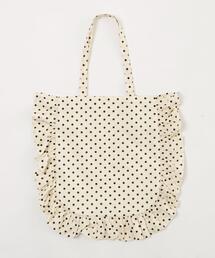 WEGO | WEGO/ドット柄フリルトート(トートバッグ)