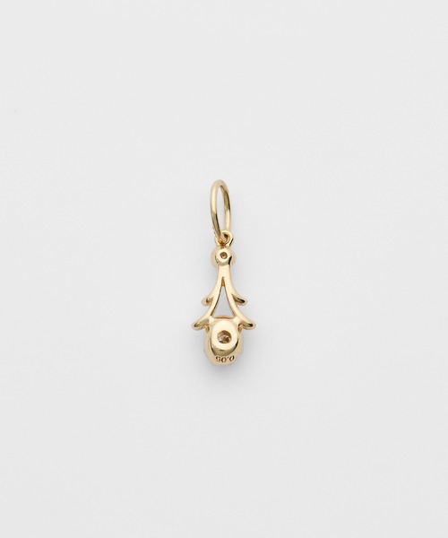 K10ダイヤモンドチャーム（0.05ct）（チャーム）｜agete