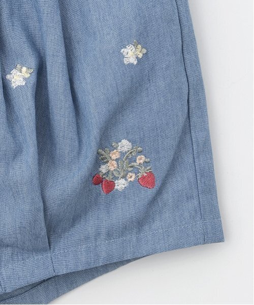 petit main（プティマイン）の「いちご刺しゅうバルーンパンツ（その他パンツ・キッズ・アイボリー/ライトピンク/ライトブルー・80ｃｍ/90cm/110cm/100cm/120cm/130cm）」の13枚目の写真