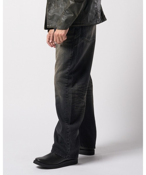 wjk(ダヴルジェイケイ)の「wide banana denim (USED)(デニムパンツ・メンズ・ブラック系その他/ブルー系その他・SMALL/MEDIUM/LARGE/X-LARGE)」の7枚目の写真