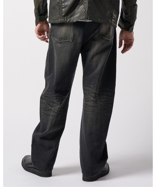 wjk(ダヴルジェイケイ)の「wide banana denim (USED)(デニムパンツ・メンズ・ブラック系その他/ブルー系その他・SMALL/MEDIUM/LARGE/X-LARGE)」の8枚目の写真
