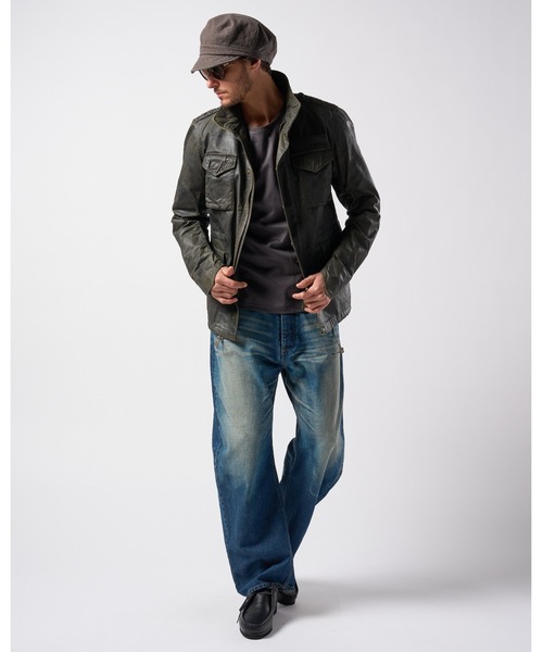 wjk(ダヴルジェイケイ)の「wide banana denim (USED)(デニムパンツ・メンズ・ブラック系その他/ブルー系その他・SMALL/MEDIUM/LARGE/X-LARGE)」の18枚目の写真