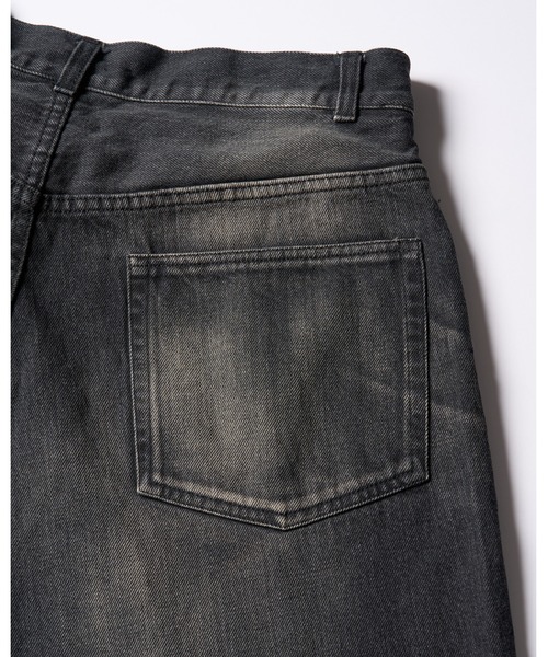 wide banana denim (USED)（デニムパンツ）｜wjk（ダヴル