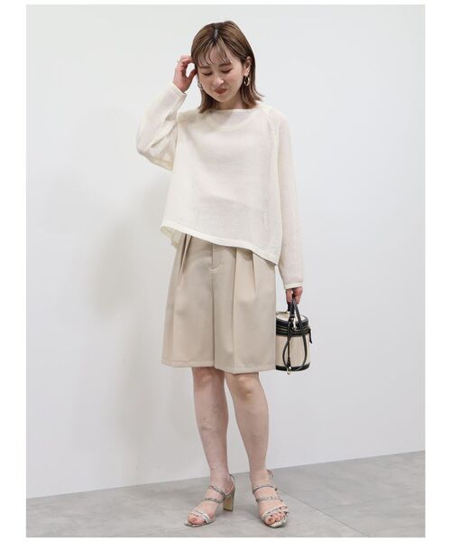 ★新品未使用★CITYSHOP タックハーフパンツ &. NOSTALGIA パンツ タックハーフパンツ レディース : ZOZOTOWN