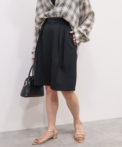 タックハーフパンツ STYLEMIXER | タックハーフパンツ (パンツ ) |SHEL'TTER WEBSTORE