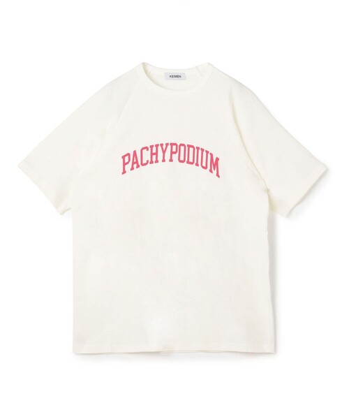 TOMORROWLAND HOME(トゥモローランドホーム)の「KEIMEN ×TOMORROWLAND HOME MONSTERA Tシャツ(Tシャツ/カットソー・レディース・カーキ/ホワイト系その他・XL/M)」の2枚目の写真