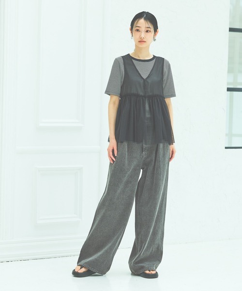 LAKOLE（ラコレ）の「EVAぷっくりトングサンダル / 324155（サンダル・レディース・ブラック/アイボリー・SMALL/MEDIUM/LARGE）」の14枚目の写真