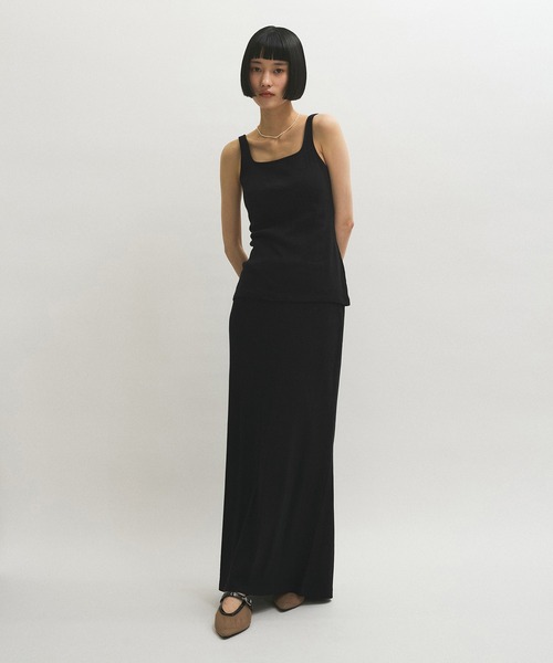 MILLER(ミラー)の「【Miller for ADAM ET ROPE'】別注 Skirt(スカート・レディース・グリーン系その他/ブラック・FREE)」の8枚目の写真