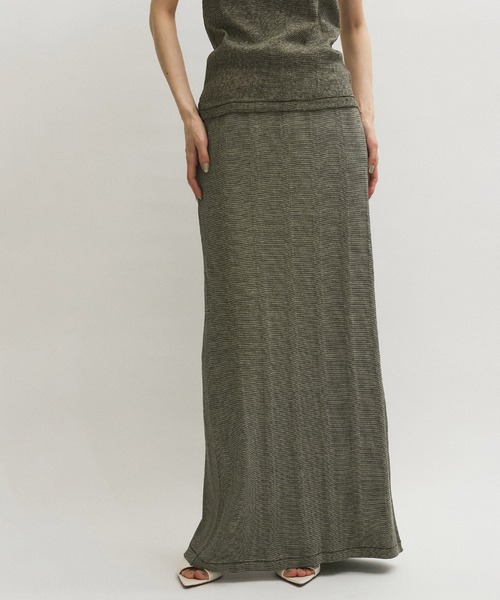 MILLER(ミラー)の「【Miller for ADAM ET ROPE'】別注 Skirt(スカート・レディース・グリーン系その他/ブラック・FREE)」の9枚目の写真