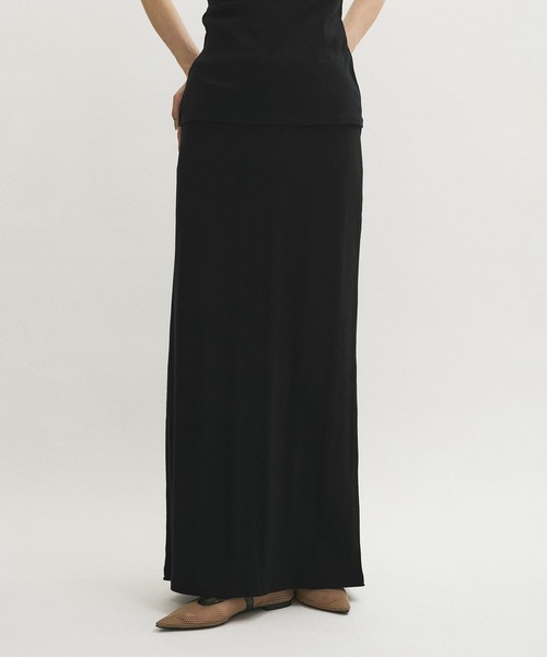 MILLER(ミラー)の「【Miller for ADAM ET ROPE'】別注 Skirt(スカート・レディース・グリーン系その他/ブラック・FREE)」の14枚目の写真