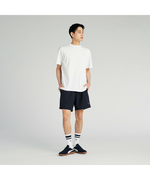 PUMA Lサイズ ホワイトTシャツ ブラックショートパンツ セール】PUMA プーマ メンズ サマー ショート パンツ（その他パンツ