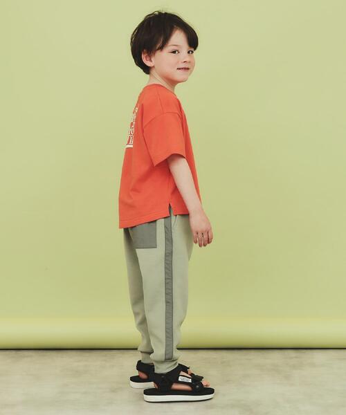 THE SHOP TK （ザ ショップ ティーケー ）の「【110-150/6色展開】アソートプリントTシャツ/洗濯機OK（Tシャツ/カットソー・キッズ・ホワイト系4/ブラック系/ブルーグリーン/ライトオレンジ系1/ブラック/オフホワイト・15 /14/13/12/11）」の9枚目の写真