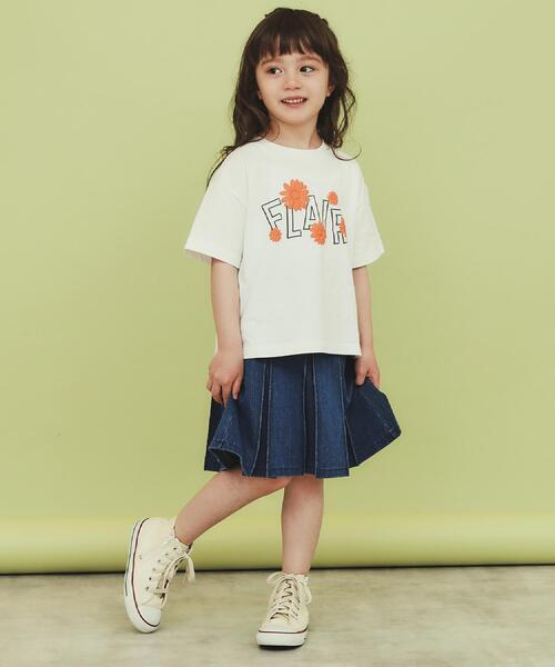 THE SHOP TK （ザ ショップ ティーケー ）の「【110-150/6色展開】アソートプリントTシャツ/洗濯機OK（Tシャツ/カットソー・キッズ・ホワイト系4/ブラック系/ブルーグリーン/ライトオレンジ系1/ブラック/オフホワイト・15 /14/13/12/11）」の10枚目の写真