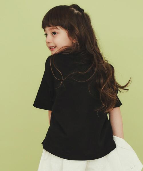 THE SHOP TK （ザ ショップ ティーケー ）の「【110-150/6色展開】アソートプリントTシャツ/洗濯機OK（Tシャツ/カットソー・キッズ・ホワイト系4/ブラック系/ブルーグリーン/ライトオレンジ系1/ブラック/オフホワイト・15 /14/13/12/11）」の16枚目の写真