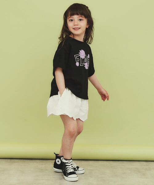 THE SHOP TK （ザ ショップ ティーケー ）の「【110-150/6色展開】アソートプリントTシャツ/洗濯機OK（Tシャツ/カットソー・キッズ・ホワイト系4/ブラック系/ブルーグリーン/ライトオレンジ系1/ブラック/オフホワイト・15 /14/13/12/11）」の18枚目の写真