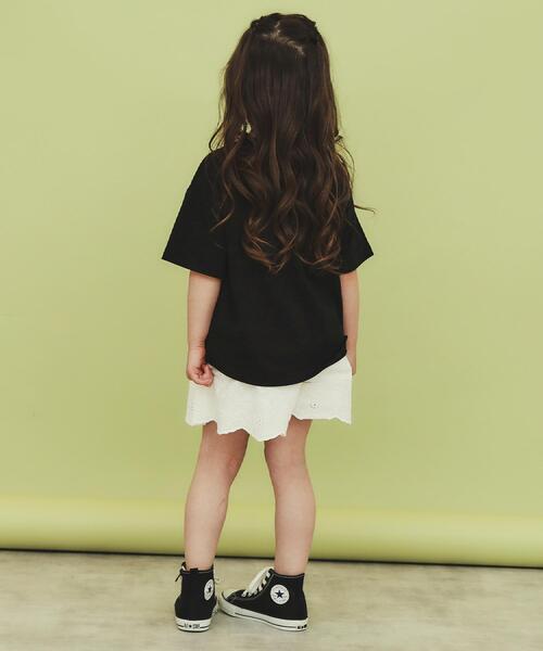 THE SHOP TK （ザ ショップ ティーケー ）の「【110-150/6色展開】アソートプリントTシャツ/洗濯機OK（Tシャツ/カットソー・キッズ・ホワイト系4/ブラック系/ブルーグリーン/ライトオレンジ系1/ブラック/オフホワイト・15 /14/13/12/11）」の19枚目の写真