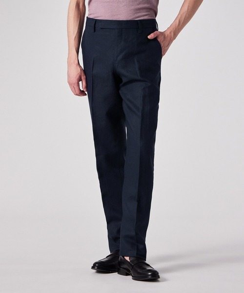 リネン テーパードトラウザーズ / 153103 074Y（その他パンツ）｜Paul