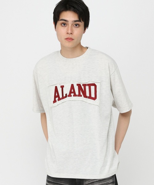 ALAND(エーランド)の「【UNISEX】ALAND/BIGシシュウ半袖T(Tシャツ/カットソー・レディース・ブラック/その他8・MEDIUM/LARGE)」の2枚目の写真