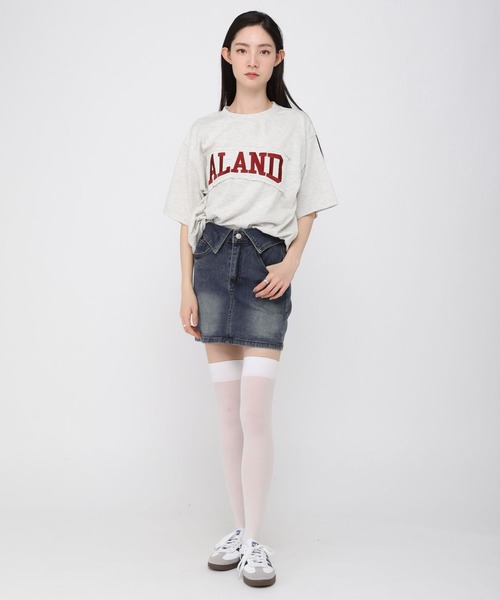 ALAND(エーランド)の「【UNISEX】ALAND/BIGシシュウ半袖T(Tシャツ/カットソー・レディース・ブラック/その他8・MEDIUM/LARGE)」の3枚目の写真