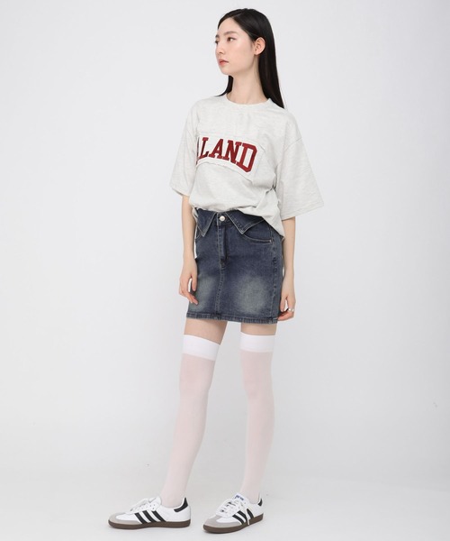 ALAND(エーランド)の「【UNISEX】ALAND/BIGシシュウ半袖T(Tシャツ/カットソー・レディース・ブラック/その他8・MEDIUM/LARGE)」の4枚目の写真