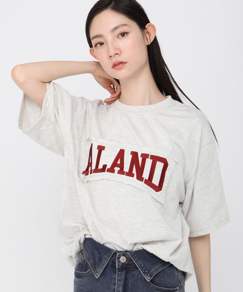 ALAND(エーランド)の「【UNISEX】ALAND/BIGシシュウ半袖T(Tシャツ/カットソー・レディース・ブラック/その他8・MEDIUM/LARGE)」の7枚目の写真
