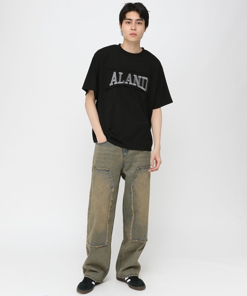 ALAND(エーランド)の「【UNISEX】ALAND/BIGシシュウ半袖T(Tシャツ/カットソー・レディース・ブラック/その他8・MEDIUM/LARGE)」の19枚目の写真