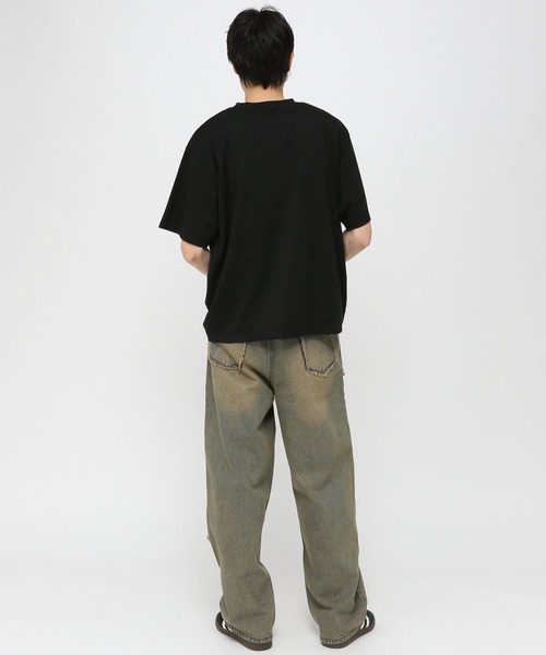 ALAND(エーランド)の「【UNISEX】ALAND/BIGシシュウ半袖T(Tシャツ/カットソー・レディース・ブラック/その他8・MEDIUM/LARGE)」の21枚目の写真