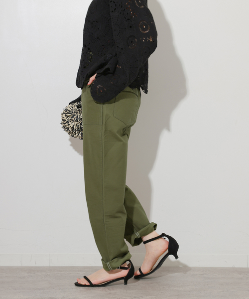 JOURNAL STANDARD relume(ジャーナルスタンダード レリューム)の「《WEB限定追加2》ベイカーパンツ(カーゴパンツ・レディース・カーキ/ベージュ・40/38/36/34)」の22枚目の写真