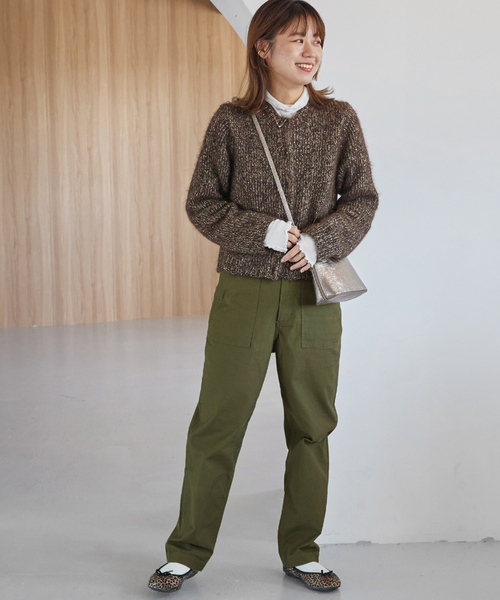 JOURNAL STANDARD relume(ジャーナルスタンダード レリューム)の「《WEB限定追加2》ベイカーパンツ(カーゴパンツ・レディース・カーキ/ベージュ・40/38/36/34)」の21枚目の写真