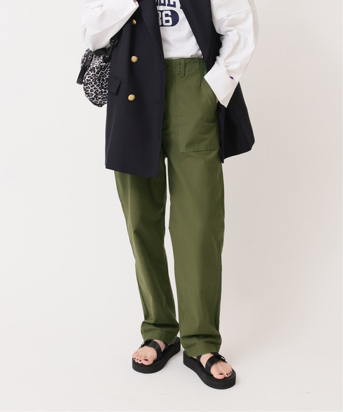 JOURNAL STANDARD relume(ジャーナルスタンダード レリューム)の「《WEB限定追加2》ベイカーパンツ(カーゴパンツ・レディース・カーキ/ベージュ・40/38/36/34)」の12枚目の写真