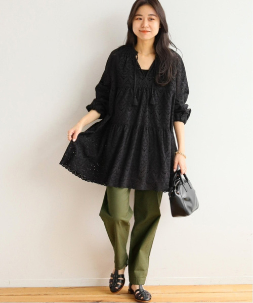 JOURNAL STANDARD relume(ジャーナルスタンダード レリューム)の「《WEB限定追加2》ベイカーパンツ(カーゴパンツ・レディース・カーキ/ベージュ・40/38/36/34)」の13枚目の写真