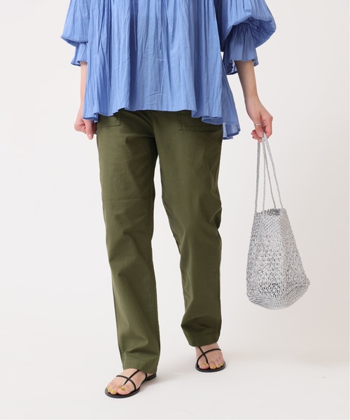 JOURNAL STANDARD relume(ジャーナルスタンダード レリューム)の「《WEB限定追加2》ベイカーパンツ(カーゴパンツ・レディース・カーキ/ベージュ・40/38/36/34)」の4枚目の写真