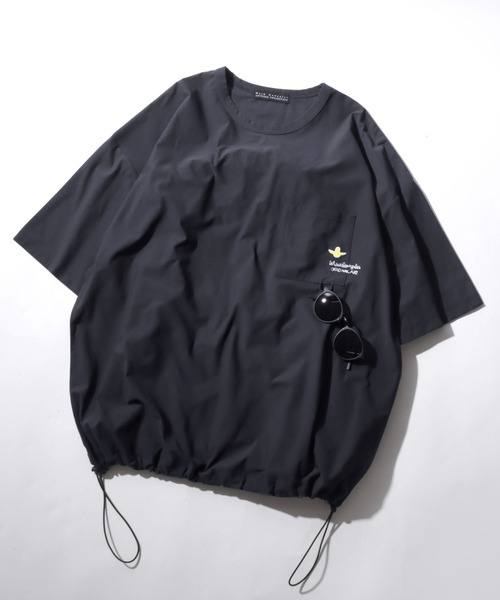 【未使用級】45R ギマニット／サマーニット／現行タグ／刺繍ロゴ 未使用級】45R ギマニット／サマーニット／現行タグ／刺繍ロゴ