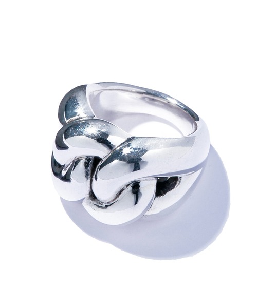 IRIS47(イリスフォーセブン)の「【IRIS 47】blow 3chain ring/ブロウ 3チェーン リング IRSV8(リング・レディース・シルバー・11/13/15 /9号)」の3枚目の写真