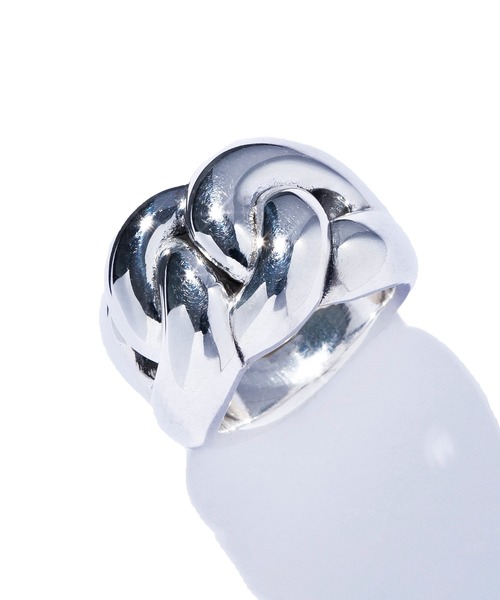 IRIS47(イリスフォーセブン)の「【IRIS 47】blow 3chain ring/ブロウ 3チェーン リング IRSV8(リング・レディース・シルバー・11/13/15 /9号)」の2枚目の写真
