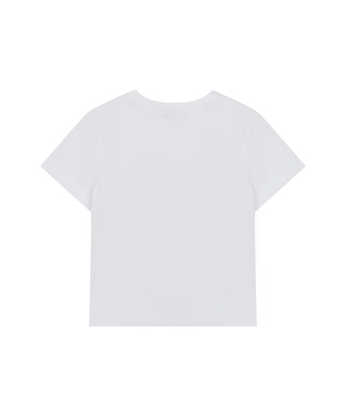 LARTIGENT(ラーティゼン)の「LY FLOWER T-SHIRT(Tシャツ/カットソー・レディース・ホワイト/ネイビー・FREE)」の14枚目の写真