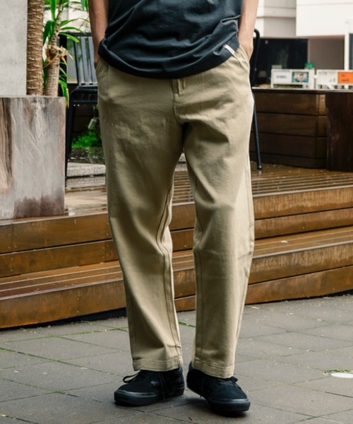 TCSS（ティーシーエスエス）の「PANT/Critical Slide(クリティカルスライド)TCSSワイドシルエットベーシックデザインロングパンツ（その他パンツ・メンズ・ブラック/グリーン/ナチュラル・30inch/32inch/34inch）」の14枚目の写真