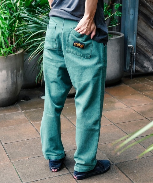 TCSS（ティーシーエスエス）の「PANT/Critical Slide(クリティカルスライド)TCSSワイドシルエットベーシックデザインロングパンツ（その他パンツ・メンズ・ブラック/グリーン/ナチュラル・30inch/32inch/34inch）」の20枚目の写真